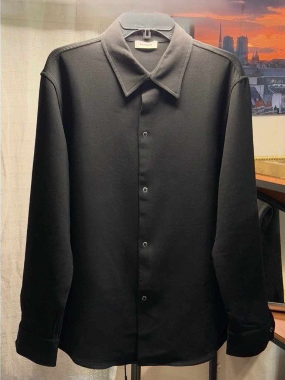Men's Long-Sleeved Jersey Shirt